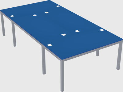 Shared office desks