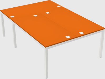 Shared office desks