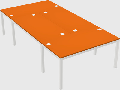 Shared office desks