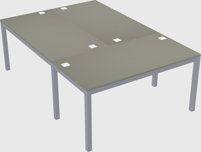 Shared office desks