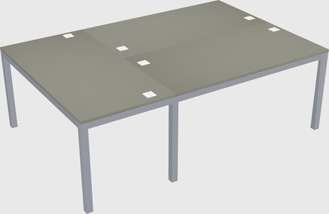 Shared office desks