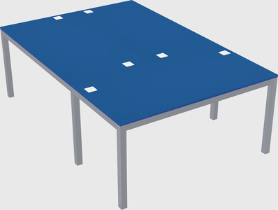 Shared office desks