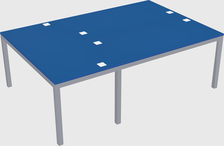 Shared office desks