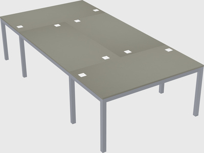 Shared office desks