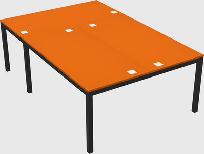 Shared office desks