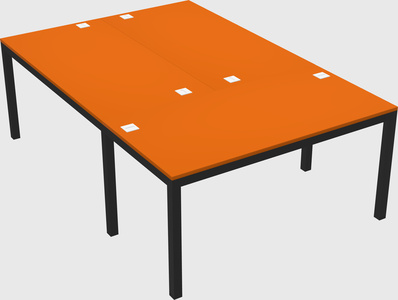 Shared office desks
