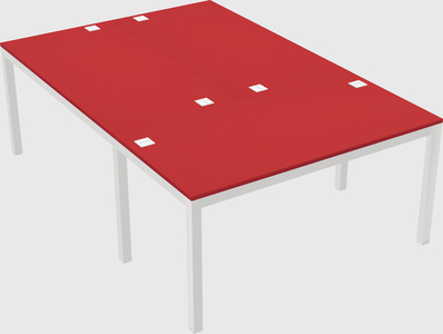Shared office desks