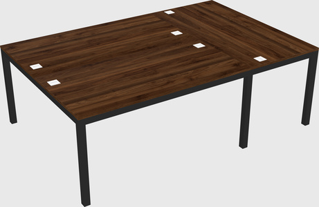 Shared office desks