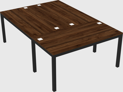 Shared office desks