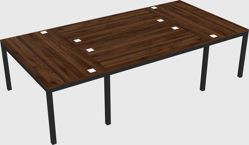 Shared office desks