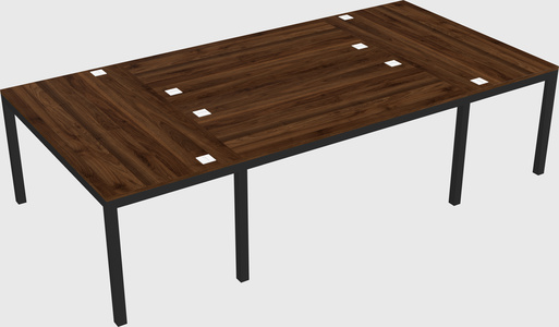 Shared office desks