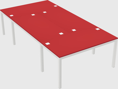 Shared office desks