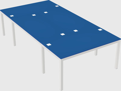 Shared office desks