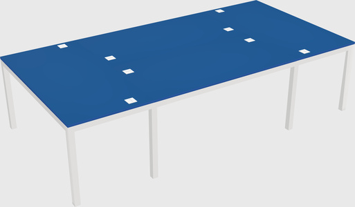 Shared office desks