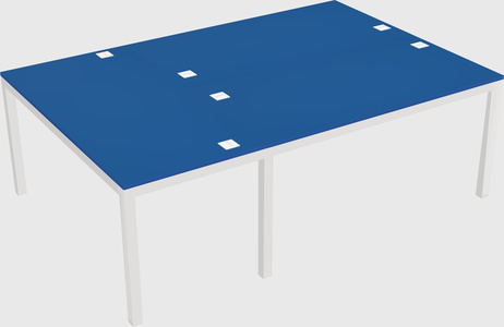 Shared office desks