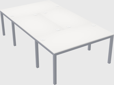 Shared office desks