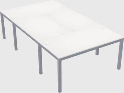 Shared office desks