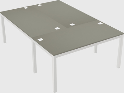 Shared office desks