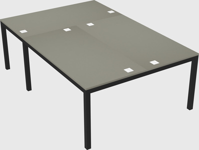 Shared office desks