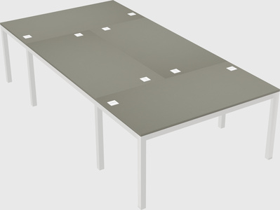 Shared office desks