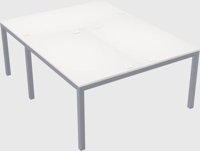 Shared office desks