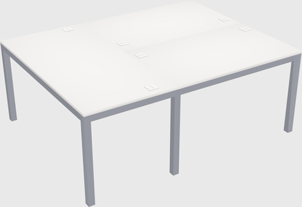 Shared office desks