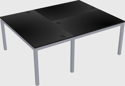 Shared office desks