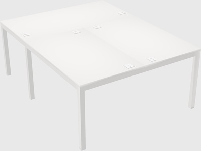 Shared office desks