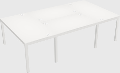 Shared office desks