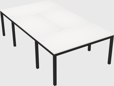 Shared office desks