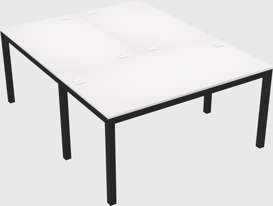 Shared office desks