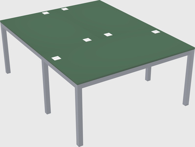 Shared office desks