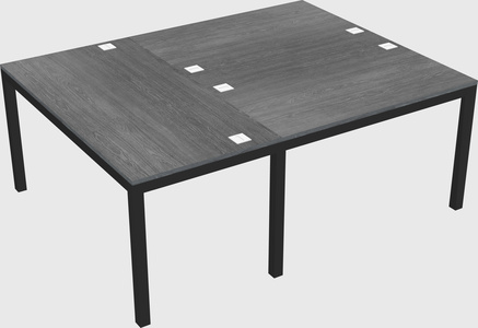 Shared office desks