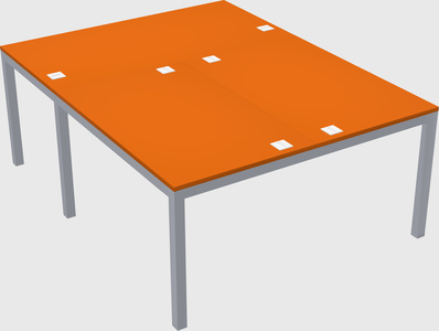 Shared office desks