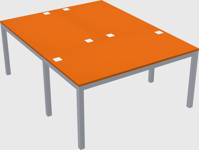 Shared office desks