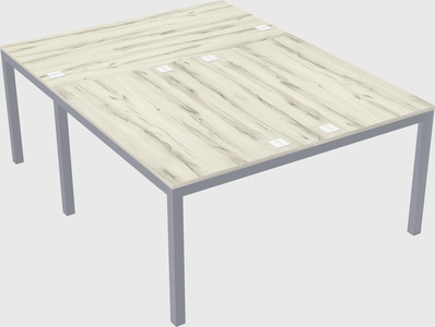 Shared office desks