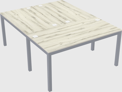 Shared office desks