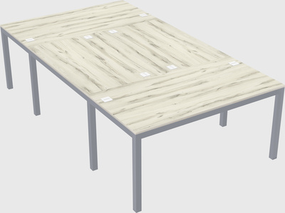 Shared office desks