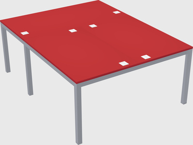 Shared office desks