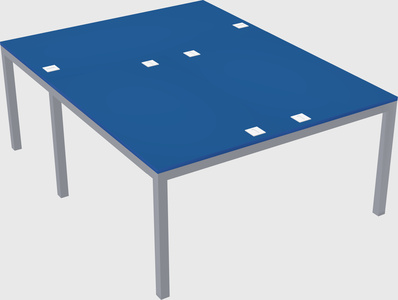 Shared office desks