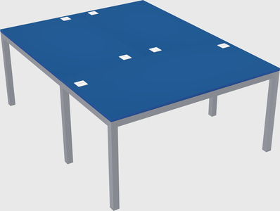 Shared office desks