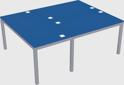 Shared office desks