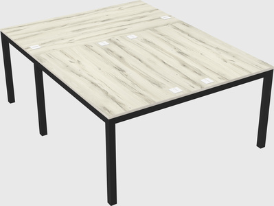 Shared office desks