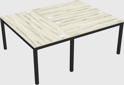 Shared office desks