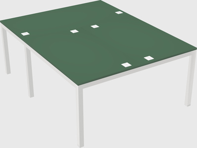 Shared office desks