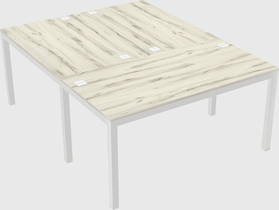 Shared office desks