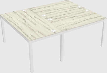 Shared office desks
