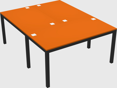 Shared office desks