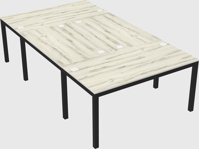 Shared office desks