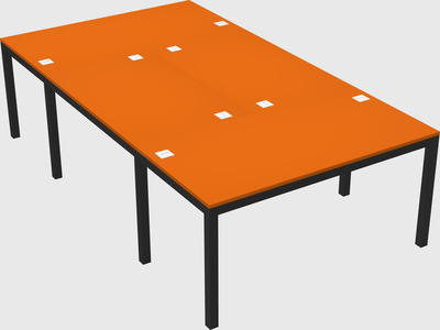 Shared office desks